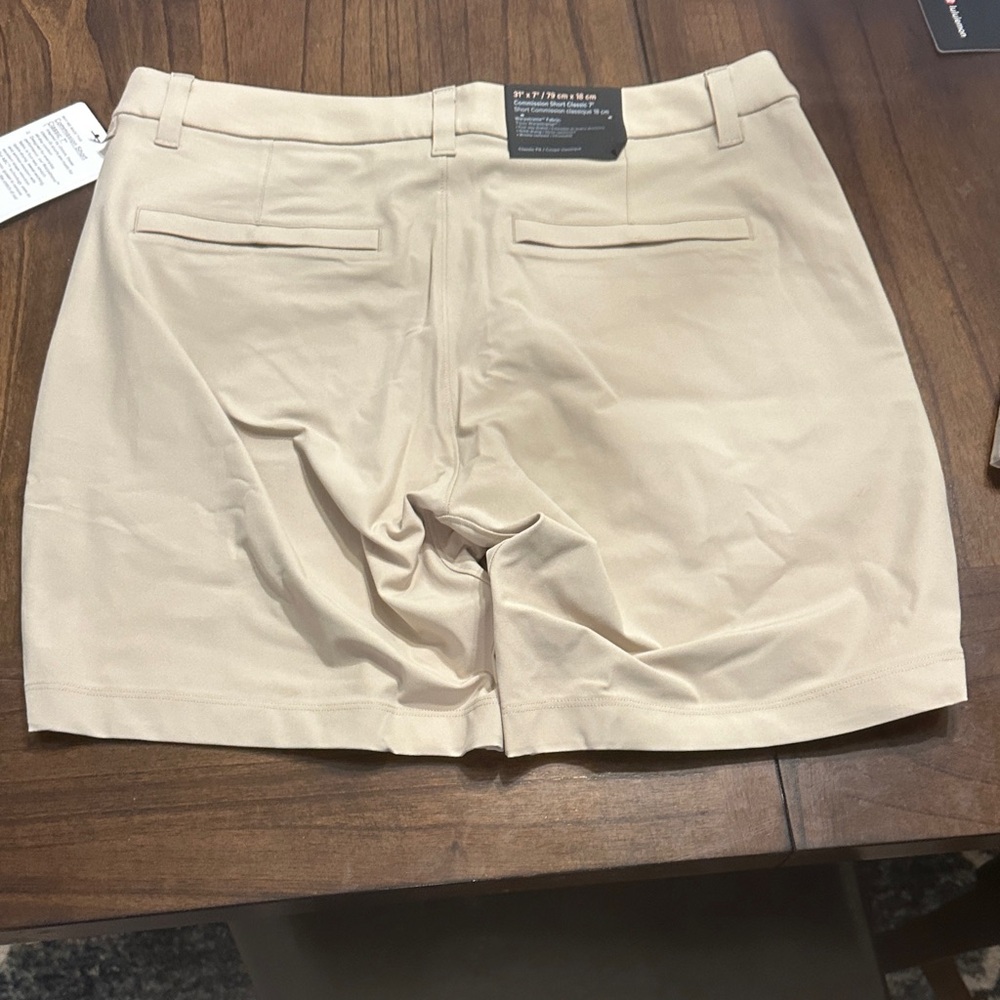 lululemon athletica Tan Men Shorts - Picture 3 of 3